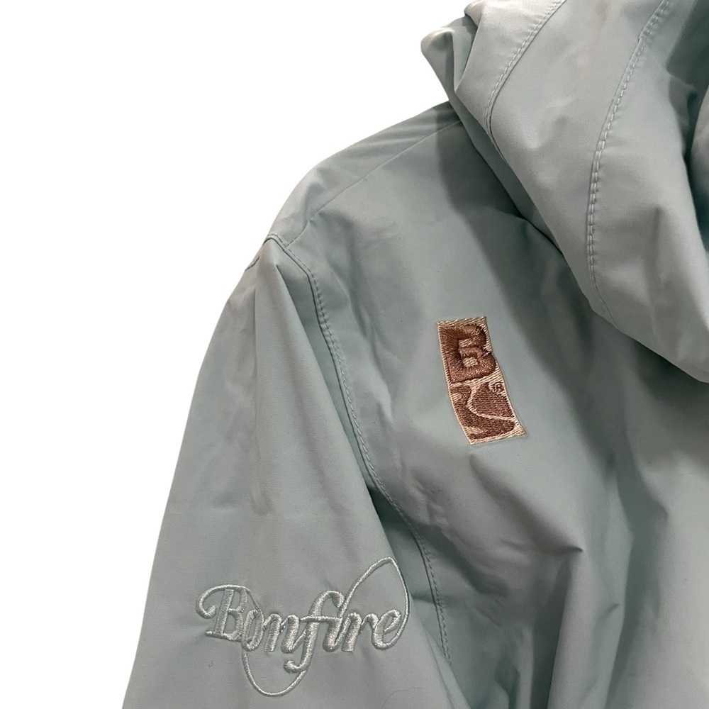 BONFIRE Icon Aqua Hooded Jacket Size Small - Picture 11 of 12